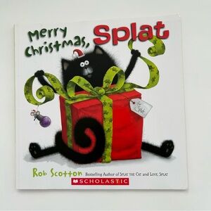 Scholastic “Merry Christmas, Splat” children’s paperback book 2009 - 36 pages